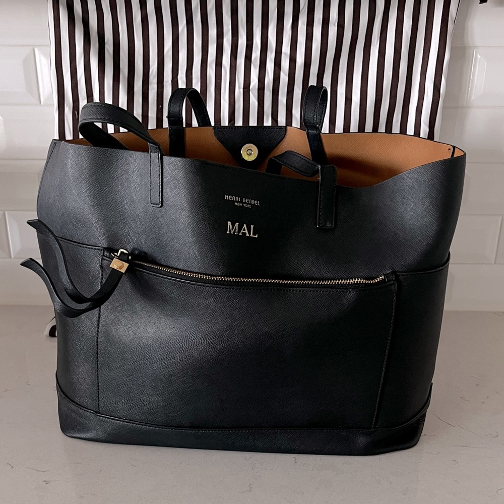 Henri bendel tote open tote